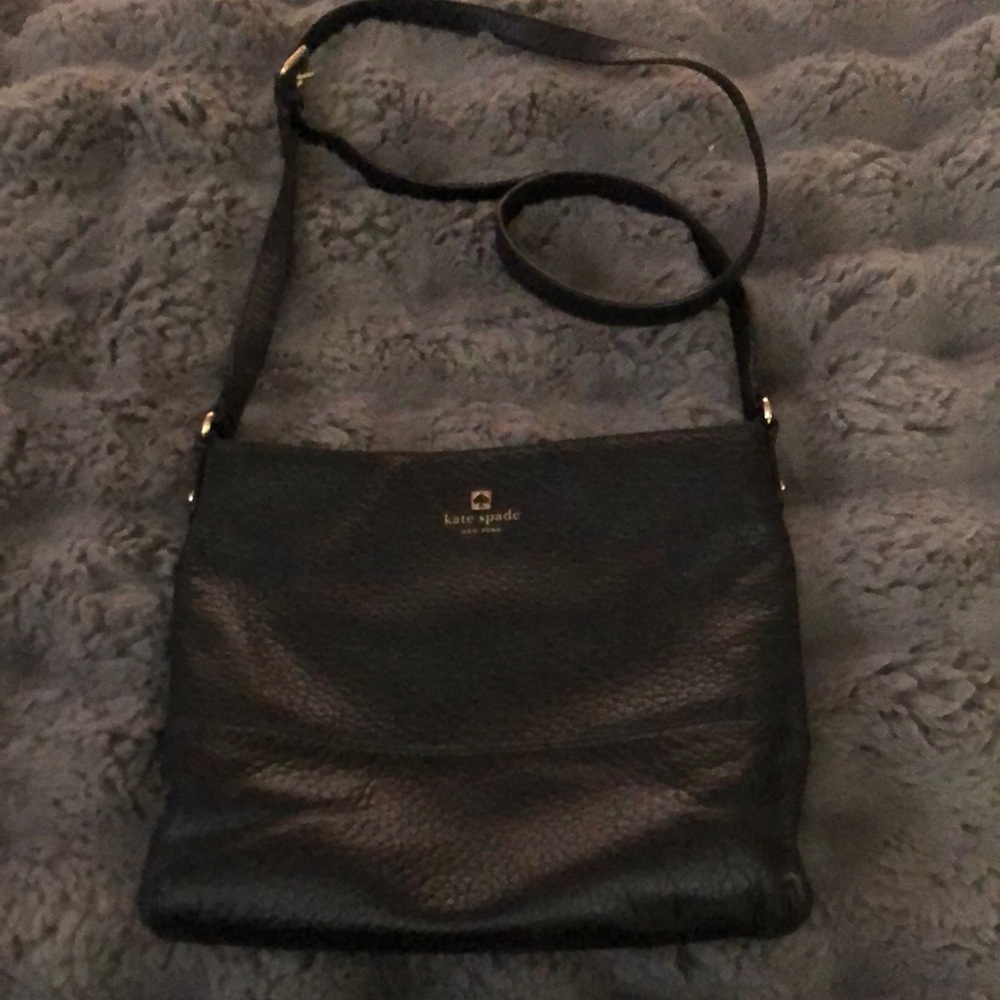 Kate Spade Black Sleek Crossbody Bag